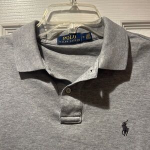 Polo by Ralph Lauren Men's Heather Gray Classic Polo